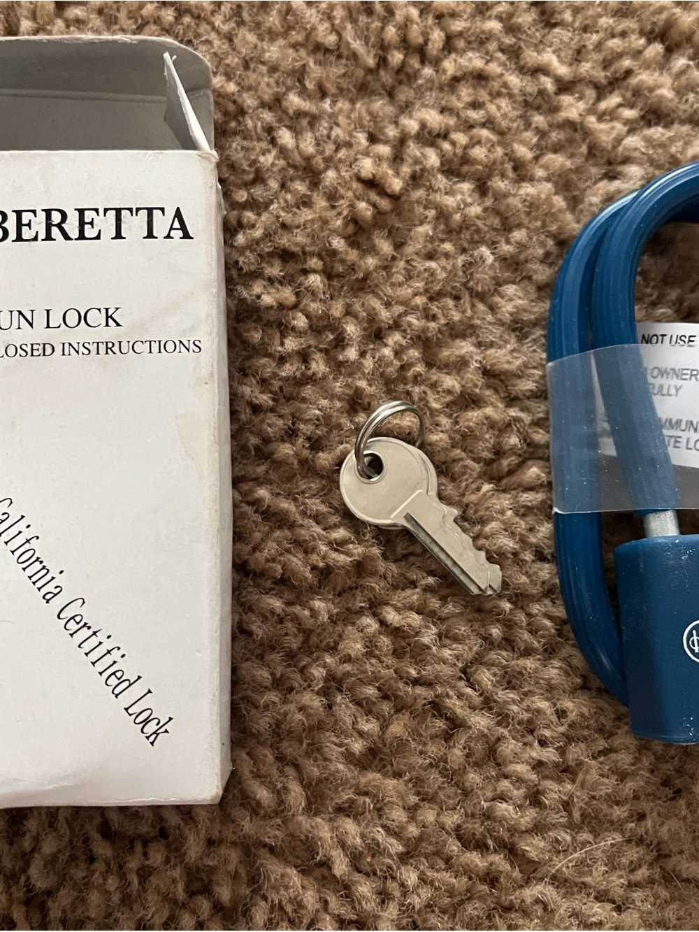 Beretta Lock and Key